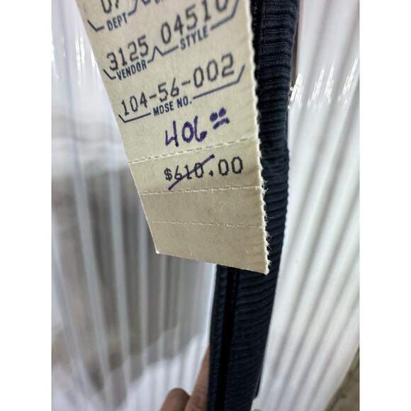 GioFranco Ferre Black Ribbed Pensil Skirt Made in Italy Size 48/ US 12 NWT - Picture 6 of 6